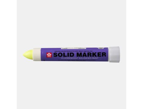 Marker Solid żółty FLUO do wysokoch temperatur, Sakura - 3