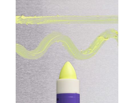 Marker Solid żółty FLUO do wysokoch temperatur, Sakura - 4