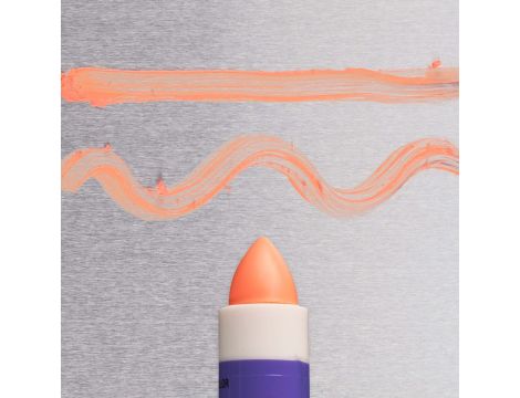 Marker Solid pomarańczowy FLUO do wysokoch temperatur, Sakura - 4