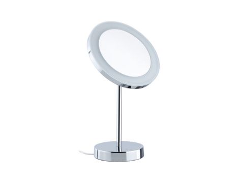 Lusterko kosmetyczne MASUA LED 4W 2700/4000/6500K + wyłącznik IP44 230V chrom / metal - 12
