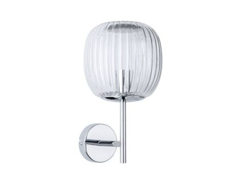 Kinkiet ścienny łazienkowy RUYA E14 max.20W IP44 230V chrom / szkło - 8