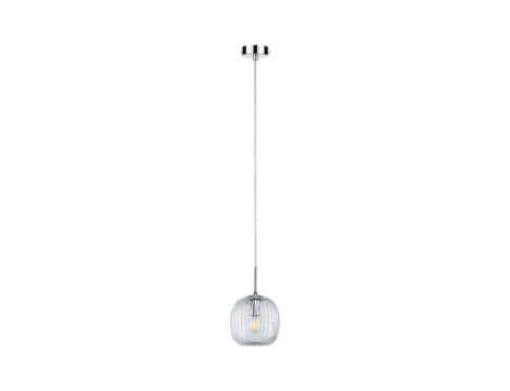 Lampa wisząca łazienkowa RUYA E14 max.20W IP44 230V chrom / szkło - 5