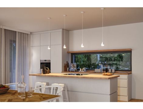 Oprawa wisząca LUIA GU10 max.10W IP44 230V biały / metal - 8