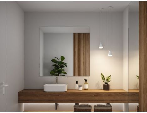 Oprawa wisząca LUIA GU10 max.10W IP44 230V biały / metal - 7