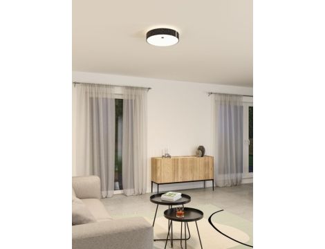 Plafoniera MALIKA LED 3-STEP DIM 29W 402mm 2300lm 2700K 230V antracyt / metal/ filc - 7