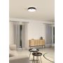 Plafoniera MALIKA LED 3-STEP DIM 29W 402mm 2300lm 2700K 230V antracyt / metal/ filc - 8