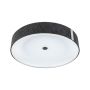 Plafoniera MALIKA LED 3-STEP DIM 29W 402mm 2300lm 2700K 230V antracyt / metal/ filc - 3
