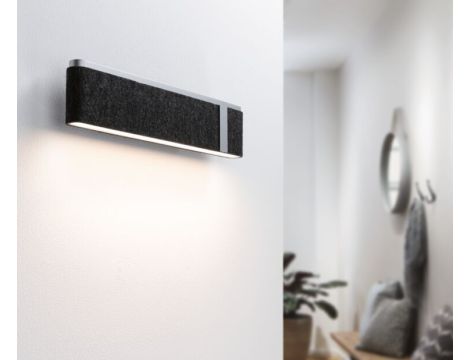 Kinkiet ścienny JAGUN LED 3-STEP DIM 18W 2700K 1250lm 230V antracyt / metal / filc - 2