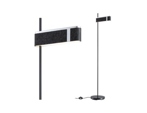 Lampa podłogowa JAGUN LED 3-STEP DIM 20,4W 2700K 1250lm 230V antracyt / metal / filc