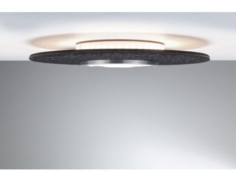 Plafoniera sufitowa TULGA LED 3-STEP DIM 32,5W 450mm 2000lm 2700K 230V antracyt / metal/ filc - 3