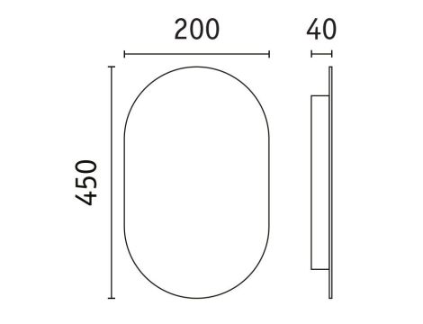 Kinkiet ścienny TULGA LED 3-STEP DIM 17W 900lm 2700K 230V antracyt / metal/ filc - 15