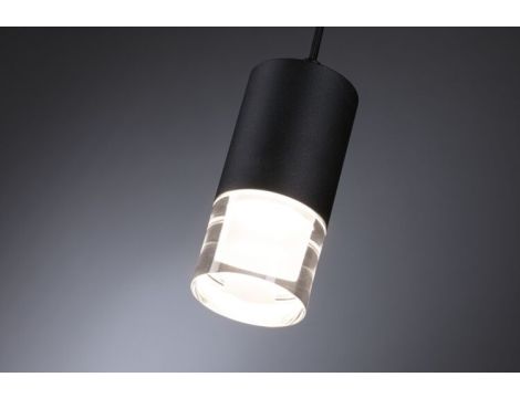 Oprawa wisząca łazienkowa  KAME LED 3-STEP DIM 9W 3000K 700lm IP44 230V czarny / metal - 4