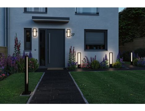 Oprawa elewacyjna REANA LED 2x3W IHF 3000K 2x130lm IP44 230V antracyt / metal - 6