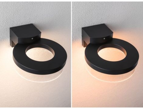 Oprawa elewacyjna CAPERA LED SH Zigbee12,5W 800lm 2200K-3000K czujnik ruchu i zmierzchu IP44 230V antracyt / aluminium - 6