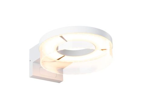 Oprawa elewacyjna CAPERA LED SH Zigbee12,5W 800lm 2200K-3000K czujnik ruchu i zmierzchu IP44 230V biały / aluminium - 2