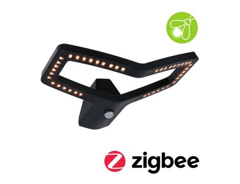 Oprawa elewacyjna ALARA LED SH Zigbee10W 450lm 2200K-3000K czujnik ruchu i zmierzchu IP44 230V antracyt / aluminium