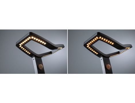 Oprawa ogrodowa ALARA LED SH Zigbee10W 450lm 2200K-3000K 665mm czujnik ruchu i zmierzchu IP44 230V antracyt / aluminium - 2