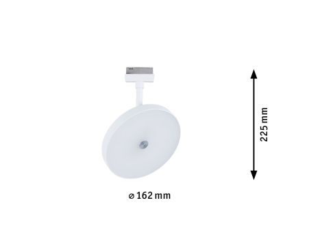 Reflektor na szynoprzewód URail HILDOR LED 3-STEP DIM 15W 850lm 3000K 230V biały RAL 9003 / metal - 8