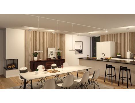 Oprawa wisząca na szynoprzewód URail HILDOR LED 3 STEP DIM 15W 850lm 3000K 230V biały RAL 9003 / metal - 5