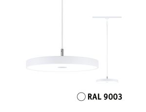 Oprawa wisząca na szynoprzewód URail HILDOR LED DIM 15W 850lm 4000K 230V biały RAL 9003 / metal