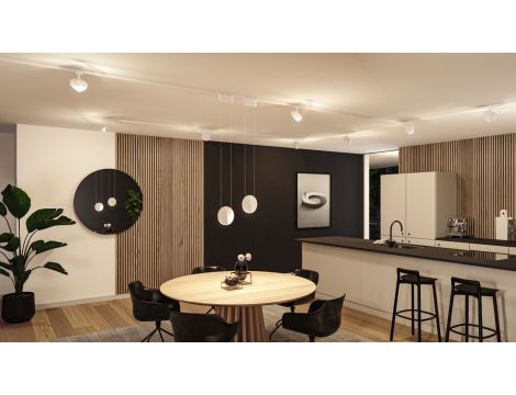 Reflektor na szynoprzewód URail ALEJANDRO LED 3-STEP DIM 10W 800lm 3000K 230V biały / tworzywo sztuczne - 9