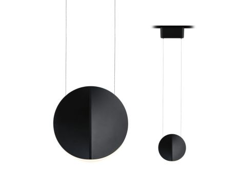 Oprawa wisząca na szynoprzewód URail ALEJANDRO LED 3-STEP DIM 10W 800lm 3000K 230V czarny matowy / tworzywo sztuczne