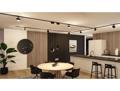 Oprawa wisząca na szynoprzewód URail ALEJANDRO LED 3-STEP DIM 10W 800lm 3000K 230V czarny matowy / tworzywo sztuczne - 7