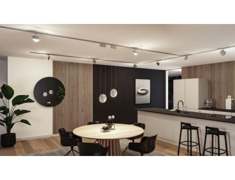 Reflektor na szynoprzewód URail ALEJANDRO LED 3-STEP DIM 10W 800lm 4000K 230V chrom matowy / tworzywo sztuczne - 7