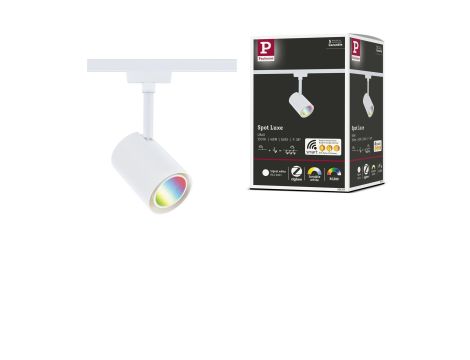 Reflektor na szynoprzewód Urail LUXE LED SH Zigbee GU10 4,8W 350lm 2200K-6500K 230V biały / tworzywo sztuczne - 10