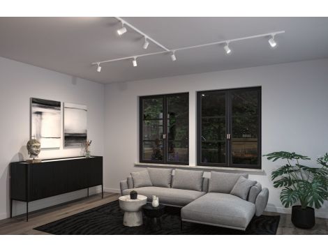 Reflektor na szynoprzewód Urail LUXE LED SH Zigbee GU10 4,8W 350lm 2200K-6500K 230V biały / tworzywo sztuczne - 15