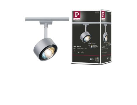 Reflektor na szynoprzewód URail ALDAN 8W 500lm 2700K-6500K 230V chrom matowy / metal - 11