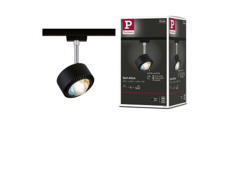 Reflektor na szynoprzewód URail ALDAN 8W 500lm 2700K-6500K 230V czarny matowy / metal - 15