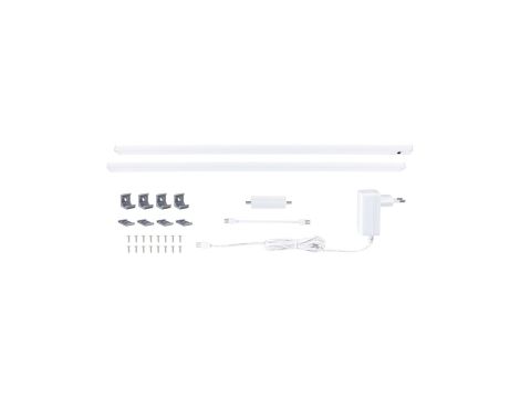 Zestaw opraw podszafkowych SET LINE DIM PIR 2x6W 2x500lm 550mm 3000K 230V/24V biały matowy / aluminium - 2
