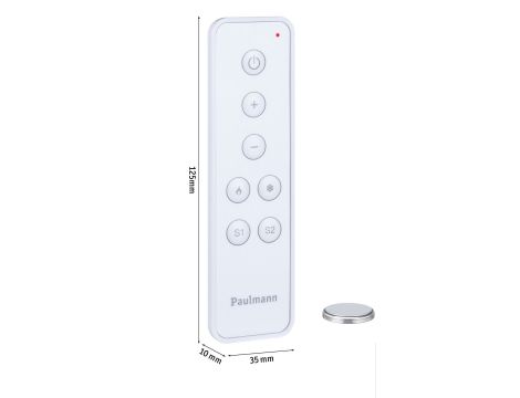 Pilot BASIC SH Zigbee  3V CR2032 biały /  tworzywo sztuczne - 10