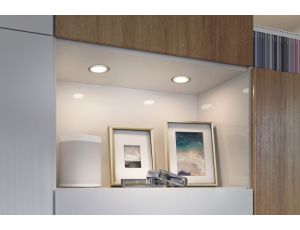 Zestaw opraw meblowych do wbudowania EBL SET 3x2,5W 3x180lm 3000K 12V złoty matowy / tworzywo sztuczne