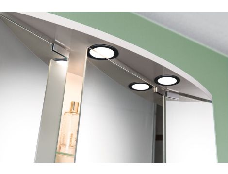 Zestaw opraw meblowych do wbudowania EBL SET 3x2,5W 3x180lm 4000K 12V czarny matowy / tworzywo sztuczne - 4