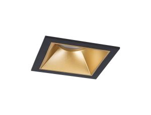 Oprawa do wbudowania EBL COLE SET COIN 3-STEP DIM 6W 470lm 2700K IP44 230V czarny matowy / złoty / aluminium - image 2