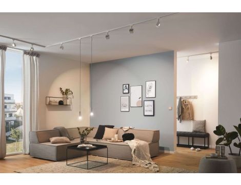 Oprawa zwieszana na szynoprzewód URail 2Easy DIM E27 max.20W 230V biały RAL9003 / metal - 6