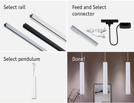 Oprawa zwieszana URail CATALEJO GU10 max.10W biały RAL9003 / metal - 5