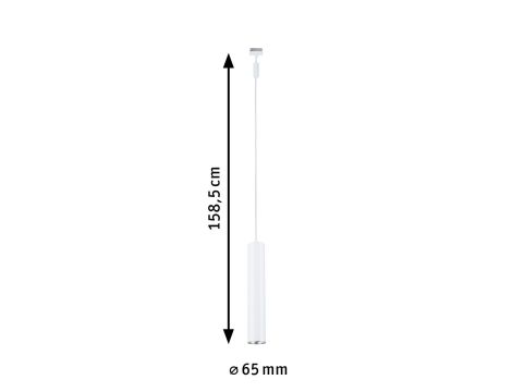 Oprawa zwieszana URail CATALEJO GU10 max.10W biały RAL9003 / metal - 9