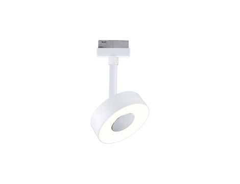 Reflektor na szynoprzewód URail CIRCLE LED DIM 5W 180lm 3000K 230V biały RAL9003 / metal - 6