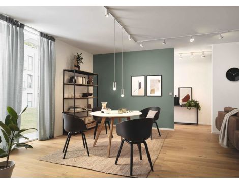 Reflektor na szynoprzewód URail CIRCLE LED DIM 5W 190lm 4000K 230V biały RAL9003 / metal - 5