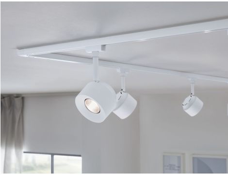 Reflektor na szynoprzewód URail PANE LED DIM 7,4W 680lm 4000K 230V biały RAL9003 / metal - 4