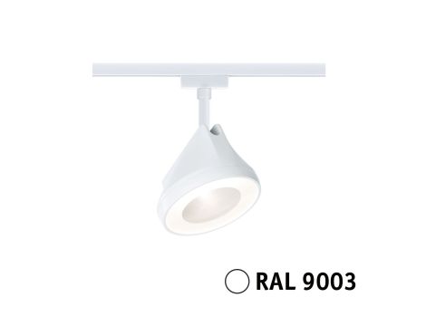 Reflektor na szynoprzewód URail ARENA 15W DIM 850lm 2700K 230V biały RAL9003 / metal