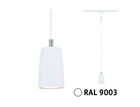 Oprawa zwieszana URail PENDEL COVER GU10 max.10W biały RAL9003 / tworzywo sztuczne