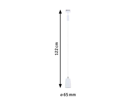 Oprawa zwieszana URail PENDEL COVER GU10 max.10W biały RAL9003 / tworzywo sztuczne - 6