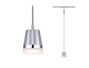 Oprawa zwieszana URail PENDEL CONE GU10 max.10W chrom matowy / tworzywo sztuczne
