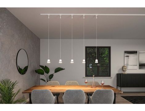 Oprawa zwieszana URail PENDEL CONE GU10 max.10W biały RAL9003 / tworzywo sztuczne - 4