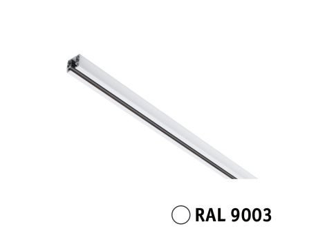 Szynoprzewód URail system 2m 230V biały RAL9003 / metal