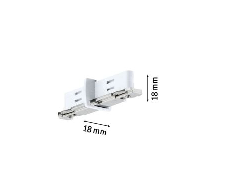 Rozłącznik szynowy izolator URail system biały RAL9003 / metal - 3